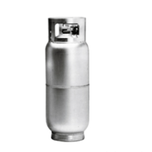 Worthington CYL9315-W 33.5 lb Aluminum Forklift Propane Cylinder w/ Gauge & Valv