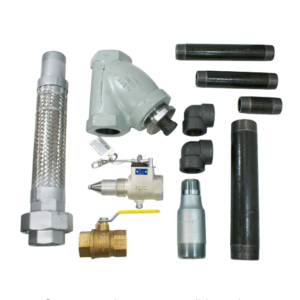 Tank to Pump Piping Kit 2" Pump 80 GPM Valve Ball Valve Strainer Flex Hose
