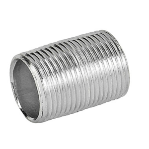 Dealelec GALNP075CL 3/4" Close Nipple Galvanized Steel Pipe Fitting LP Gas