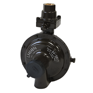 Engineered Controls Twin Stage LP Gas Regulator 1/4" POL Inlet x 1/2" FNPT Outle