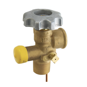 Engineered Controls 3/4" M. NGT x F. POL Vapor Valve 375 PSIG LP DOT Use