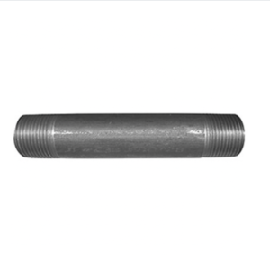 B&K 1-1/2" x 36" Black Steel Pipe Nipple NPT Gas Propane LP Natural Gas Fitting