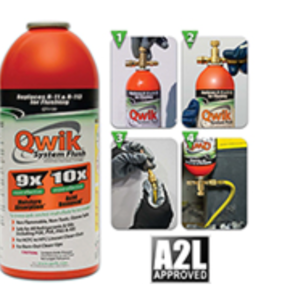 Qwik System Flush QT1100 2 lb HVAC Refrigerant Line Flush Non-Flammable