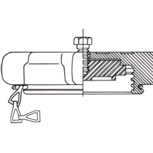 REGO 3184-90 Cap & Chain Assembly 2-1/4" ACME LP Propane Gas Fitting