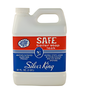 Silver King Safe Liquid Boiler Stop Leak Sealant 1 Qt Steam Hot Water MFG# SAFE