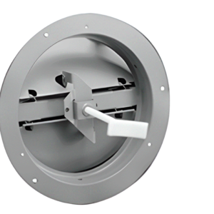 AMP 6" Round Butterfly Ceiling Damper Brown HVAC MFG#003714