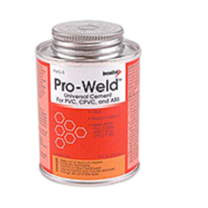 DiversiTech Pro-Weld PVC CPVC ABS Cleaner 8 oz Pipe Prep Solvent