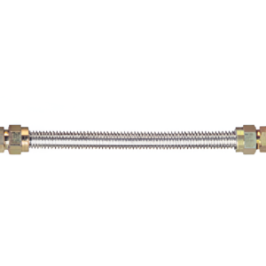 Watts 36" Stainless Steel Gas Flex Connector 1/2" MIP x 1/2" MIP