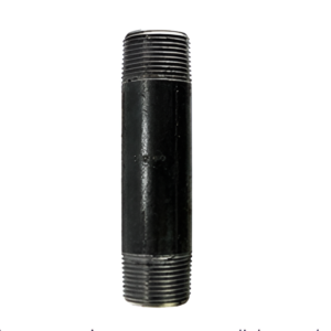 Capitol N-100X5 Black Pipe Nipple 1" x 5" Extra Heavy Welded Steel Fitting NPT