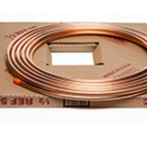 Cambridge 1/2" OD x 50FT Copper Refrigeration Tubing Coil HVAC AC Propane Line