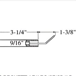 Wayne E5-605B Ignition Electrode Ignitor for CMF MOC OE-LS Burner