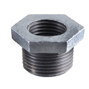 Mueller 1-1/4" x 3/4" Galvanized Reducing Bushing – Threaded NPT Gas Pipe Fittin