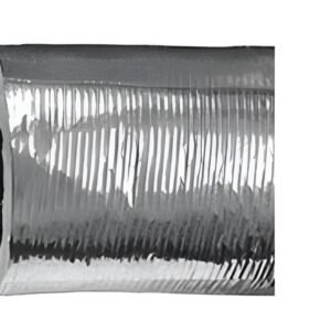 Atco 4"x25' R8 Insulated Flex Duct HVAC Air Duct Silver MFG#13102504