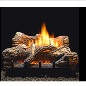 Empire Flint Hill 30" Natural Gas Log Set w/ Millivolt Burner VFDR30LBN 40,000 B
