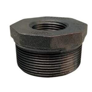 WARD 1" M NPT x 3/4" F NPT Forged Steel Bushing Fitting LP Propane Gas