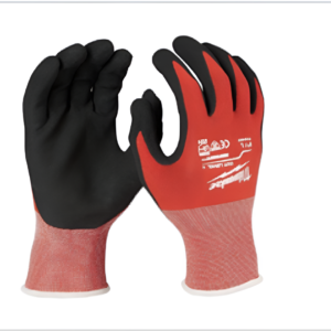 Milwaukee Nitrile Dipped Gloves Large 1 Pair ANSI Cut Level 1 SmartSwipe 48-22-8