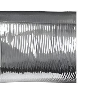 Atco 6" x 25' R4 Insulated Flex Duct Silver HVAC Air Duct 13002506
