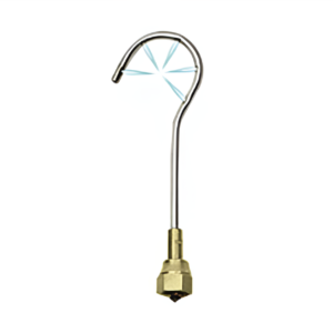 Uniweld MTF#5 Hook Tip Five Flame Brazing Nozzle Up to 1" HVAC Welding Torch