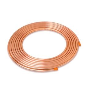 Streamline 1-1/8" OD x 50' Copper Tubing Refrigeration Coil Soft Roll HVAC