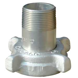 REGO A3175A Steel Hose Coupling 1" MNPT x 1-3/4" Female ACME LP Propane Gas