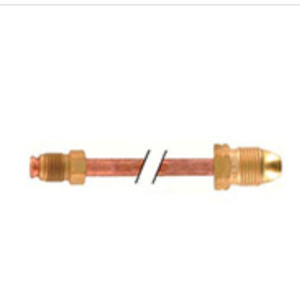 Rego 912FA20 Propane Pigtail 20" 1/4" Inverted Flare x Male POL LP Gas Connector