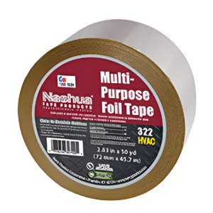 Vybond 322 Aluminum Foil HVAC Tape 2" x 50 yd UL 723 Rated