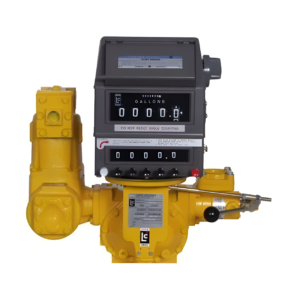 Liquid Controls M-7-N-1 LPG Meter 5-Wheel Preset Valve Face Down A2210