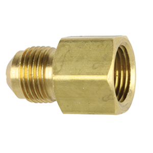Americ&B U3-6A Brass Female Coupling 3/8" x 1/8" NPT Gas Fitting LP