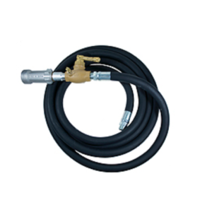 MFH-ECONOMY 3/4" Motor Fuel Hose Assembly 15 Ft w/ RegO Quick-Acting Valve