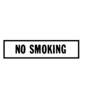 M-23B No Smoking Metal Safety Sign 27"x5" Bulk Storage Propane Gas Facility