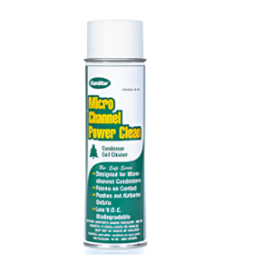 Micro Channel Condenser Coil Cleaner Spray 16oz Safe Aluminum HVAC