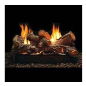 Empire Rock Creek 24" Refractory Gas Log Set 11-Piece | LSU24RR Vented Logs