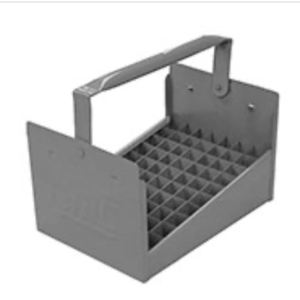 Ebinger 1/2" Pipe Nipple Tote Tray Steel Organizer Holds 77 Gas Fitting Nipples