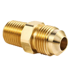 Americ&B U1-12D Brass Flare Half Union 3/4" x 1/2" Propane LP Gas