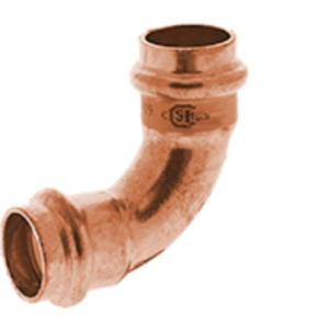 NIBCO PressG 1" Press x Press 90° Elbow Copper Gas Fitting PCH607 9055750HPC