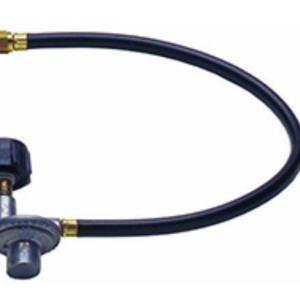 Bayou Classic HR4B QCC-1 Propane Regulator w/ Hose Type 1 LP Gas Replacement