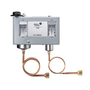Johnson Controls P72MA-1C Dual Pressure Control 1/4" Flare Manual Reset