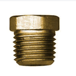 B&K 1/2" x 1/4" Red Brass No-Lead Pipe Bushing Reducer Fitting NPT – Gas/Water