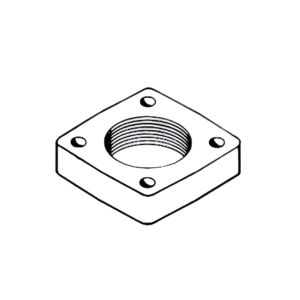 Corken 1172-2 Flange OEM 2 Inch NPT Pump Flange Adapter