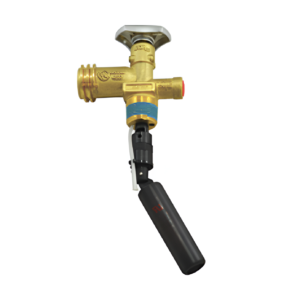 Manchester Type 1 OPD Valve 3/4" NPT x POL CGA 791 30lb LP DOT Cylinder Brass