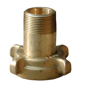 REGO 3191 Brass Hose Coupling 1-1/4" MNPT x 2-1/4" Female ACME Propane LP