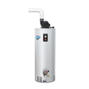 Bradford White RG2PV50H6X19 50 Gal LP Power Vent Water Heater 58k BTU 3/4" NPT