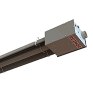 Reznor VZH 100K BTU Gas Tubular Radiant Heater | RZ1047349 Burner Box NG/LP