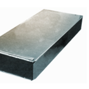 12" x 2" Wallstack HVAC Duct Connector 24" Length - Gray North