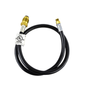 Enerco 71144-144 Propane Hose 144" 1/4" Inverted Male Flare x POL Excess Flow
