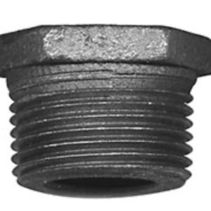 B&K 3/4" x 1/8" Black Steel Pipe Bushing NPT Reducer Fitting for Gas & LP