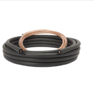 Cerro 25ft HVAC Line Set 3/8" x 7/8" OD Copper Tube Insulated AC Split REM# 6R22
