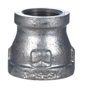B&K 1-1/4" x 1" Galvanized Reducing Coupling NPT Pipe Fitting Water Gas
