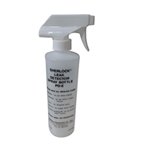 Sherlock Leak Detector Empty 16oz Spray Bottle Refillable HVAC Gas MFG# BTL-16