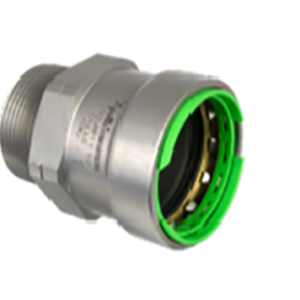 Conbraco 1" Press x 1" MPT Adapter Stainless Press Male Pipe Thread PWR7480869 7